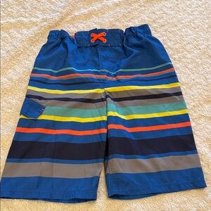 Cat & Jack Blue Striped Kids Shorts